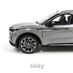 118 Scale Lincoln Nautilus Hybrid Gray Diecast Model Car Collectibles Gift Toy