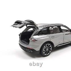 118 Scale Lincoln Nautilus Hybrid Gray Diecast Model Car Collectibles Gift Toy