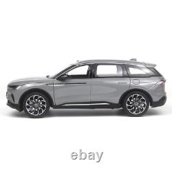118 Scale Lincoln Nautilus Hybrid Gray Model Car Toy Vehicle Collection Kids