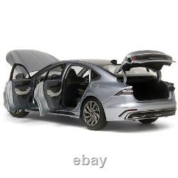 118 Scale Lincoln Z Silver Diecast Model Car Paudi Toy Gift Collection