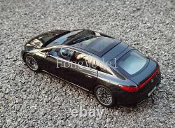 118 Scale NZG Mercedes-Benz EQS 2022 Pure Electric Vehicle Model Car Dark Gray