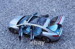 118 Scale NZG Mercedes-Benz EQS 2022 Pure Electric Vehicle SUV Model Car Gray
