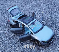 118 Scale NZG Mercedes-Benz EQS 2022 Pure Electric Vehicle SUV Model Car Gray