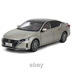 118 Scale Nissan Altima Teana 2022 Silver Diecast Model Miniature Toy Car Paudi
