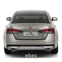 118 Scale Nissan Altima Teana 2022 Silver Diecast Model Miniature Toy Car Paudi
