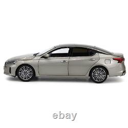 118 Scale Nissan Altima Teana 2022 Silver Diecast Model Miniature Toy Car Paudi