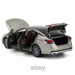 118 Scale Nissan Altima Teana 2022 Silver Diecast Model Miniature Toy Car Paudi