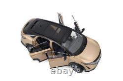 118 Scale Nissan Ariya Gold&Black Diecast Model Car Collectibles Gift Toy Paudi
