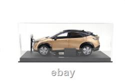 118 Scale Nissan Ariya Gold&Black Diecast Model Car Collectibles Gift Toy Paudi