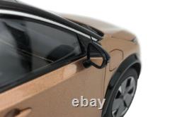 118 Scale Nissan Ariya Gold&Black Diecast Model Car Collectibles Gift Toy Paudi