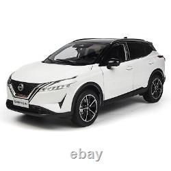 118 Scale Nissan Qashqai White Diecast Model Car Collectibles Gift Toy Series