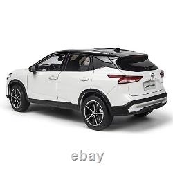 118 Scale Nissan Qashqai White Diecast Model Car Collectibles Gift Toy Series