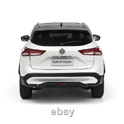 118 Scale Nissan Qashqai White Diecast Model Car Collectibles Gift Toy Series