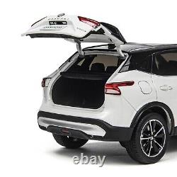 118 Scale Nissan Qashqai White Diecast Model Car Collectibles Gift Toy Series