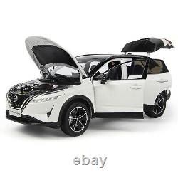 118 Scale Nissan Qashqai White Diecast Model Car Collectibles Gift Toy Series