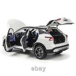 118 Scale Nissan Qashqai White Diecast Model Car Collectibles Gift Toy Series