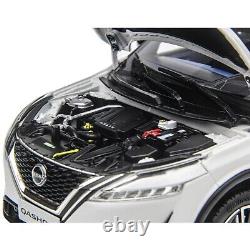 118 Scale Nissan Qashqai White Diecast Model Car Collectibles Gift Toy Series