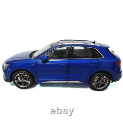 118 Scale Paudi Audi Q3 Blue 2019 Diecast Model Car Toy Gift Collection