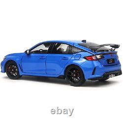 118 Scale Paudi Honda Civic Type-R FL5 Blue Diecast Model Car Hobby Toy Gift