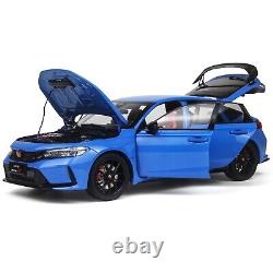 118 Scale Paudi Honda Civic Type-R FL5 Blue Diecast Model Car Hobby Toy Gift