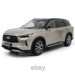 118 Scale Paudi Infiniti QX60 Gold Diecast Model Car Luxury SUV Full Openable