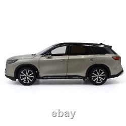 118 Scale Paudi Infiniti QX60 Gold Diecast Model Car Luxury SUV Full Openable