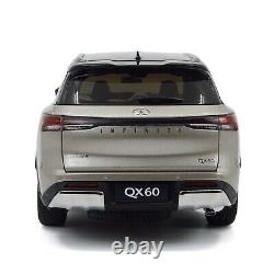 118 Scale Paudi Infiniti QX60 Gold Diecast Model Car Luxury SUV Full Openable