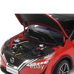 118 Scale Paudi Nissan Qashqai 2023 Red Diecast Model Car Gift Collection