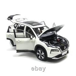 118 Scale Paudi Nissan X-trail 2022 White Diecast Model Car Gift Collection