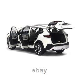 118 Scale Paudi Nissan X-trail 2022 White Diecast Model Car Gift Collection