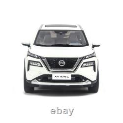 118 Scale Paudi Nissan X-trail 2022 White Diecast Model Car Gift Collection