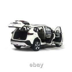 118 Scale Paudi Nissan X-trail 2022 White Diecast Model Car Gift Collection