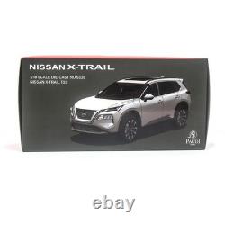 118 Scale Paudi Nissan X-trail 2022 White Diecast Model Car Gift Collection