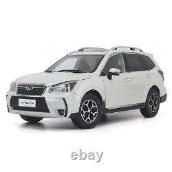 118 Scale Subaru Forester XT 2015 Collectibles Gift Car Toy Collect White Paudi