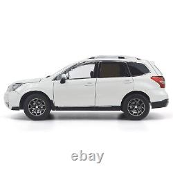 118 Scale Subaru Forester XT 2015 Collectibles Gift Car Toy Collect White Paudi