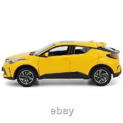 118 Scale Toyota CHR 2022 Yellow Diecast Model Car Paudi Collection gift Toy
