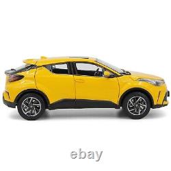 118 Scale Toyota CHR 2022 Yellow Diecast Model Car Paudi Collection gift Toy