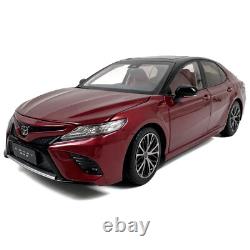 118 Scale Toyota Camry 2018 Sport Red Diecast Model Car Collectibles Gift Toy