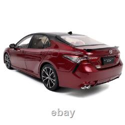 118 Scale Toyota Camry 2018 Sport Red Diecast Model Car Collectibles Gift Toy