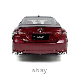 118 Scale Toyota Camry 2018 Sport Red Diecast Model Car Collectibles Gift Toy