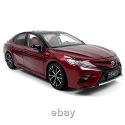 118 Scale Toyota Camry 2018 Sport Red Diecast Model Car Collectibles Gift Toy