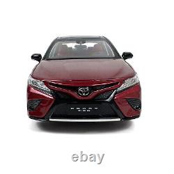 118 Scale Toyota Camry 2018 Sport Red Diecast Model Car Collectibles Gift Toy