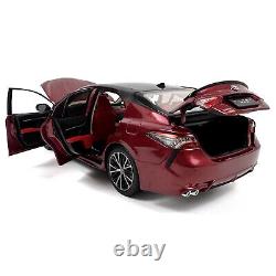 118 Scale Toyota Camry 2018 Sport Red Diecast Model Car Collectibles Gift Toy