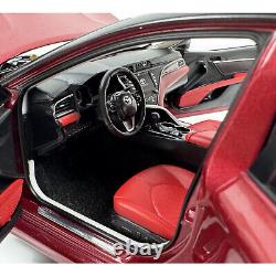 118 Scale Toyota Camry 2018 Sport Red Diecast Model Car Collectibles Gift Toy