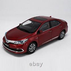 118 Scale Toyota Corolla Hybrid Model Car Metal Diecast Vehicle Collection Red