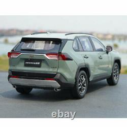 118 Scale Toyota RAV4 SUV Model Car Alloy Diecast Vehicle Toy Collection Green