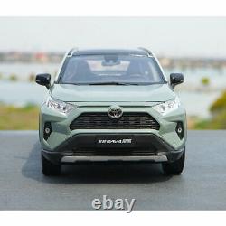 118 Scale Toyota RAV4 SUV Model Car Diecast Toy Vehicle Gift Collection Green