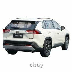 118 Scale Toyota RAV4 SUV Off-road Model Car Diecast Vehicle Collection White