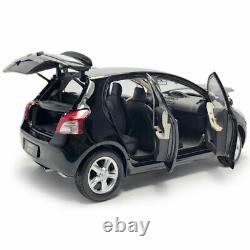 118 Scale Toyota Yaris 2007 Model Car Diecast Toy Vehicle for Collection Black