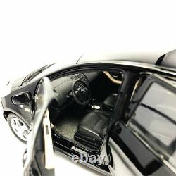 118 Scale Toyota Yaris 2007 Model Car Metal Diecast Collectible Vehicle Black